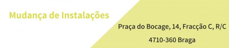 Mudança de instalações